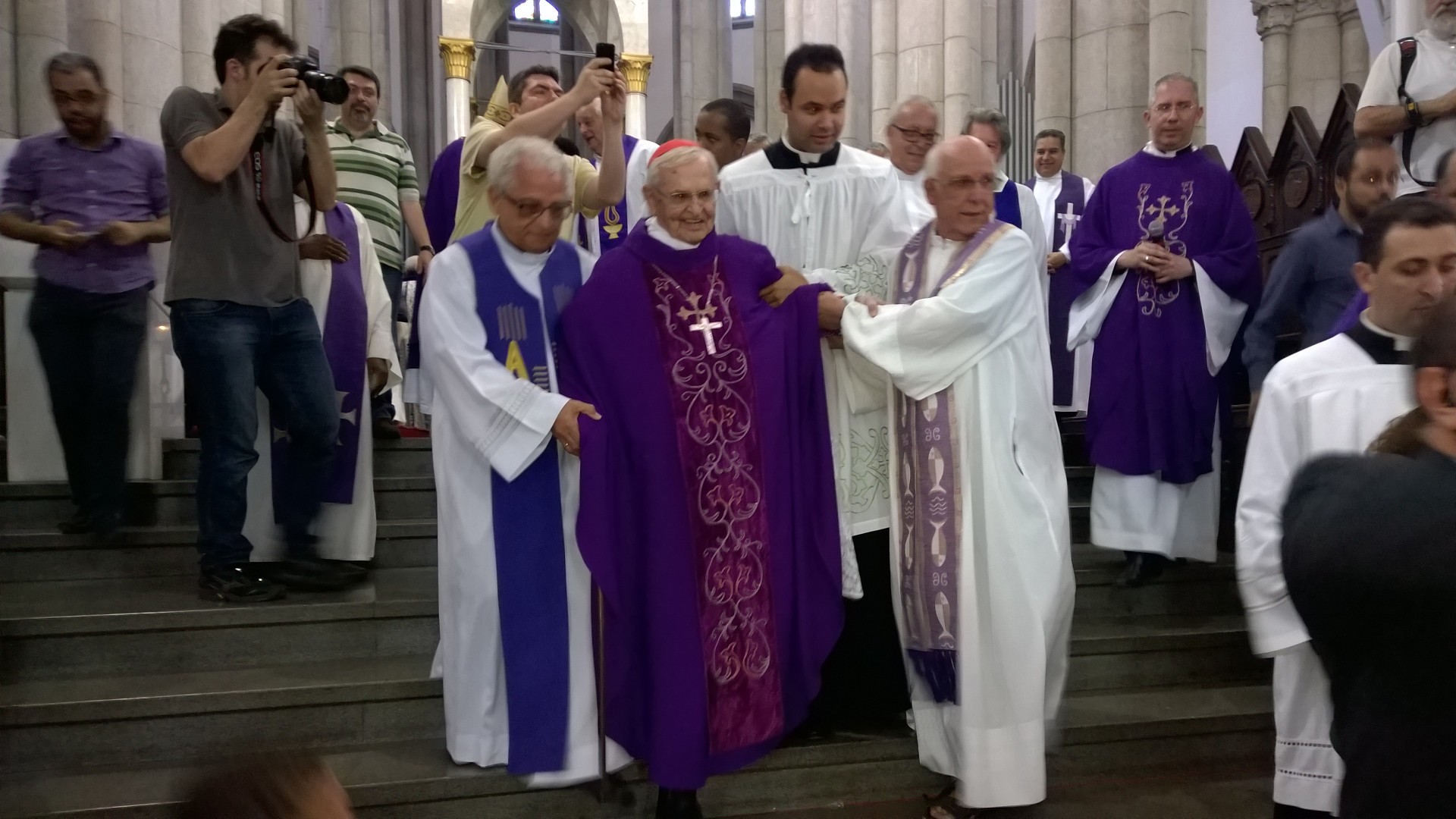 Homenagem aos 69 anos de ordenação sacerdotal de D. Paulo Evaristo Arns