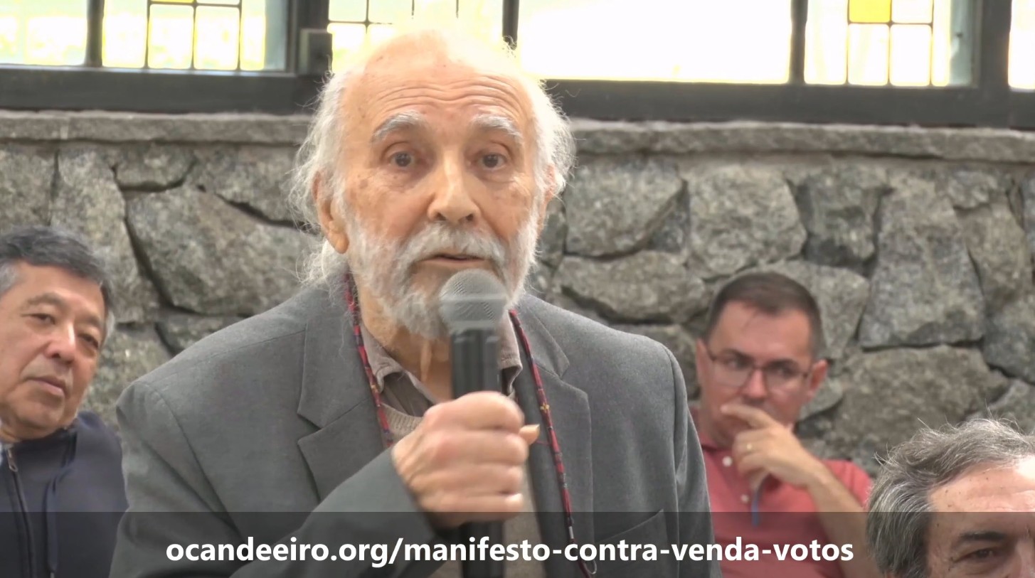 Chico Whitaker convida a conhecer a luta contra a compra e venda de votos