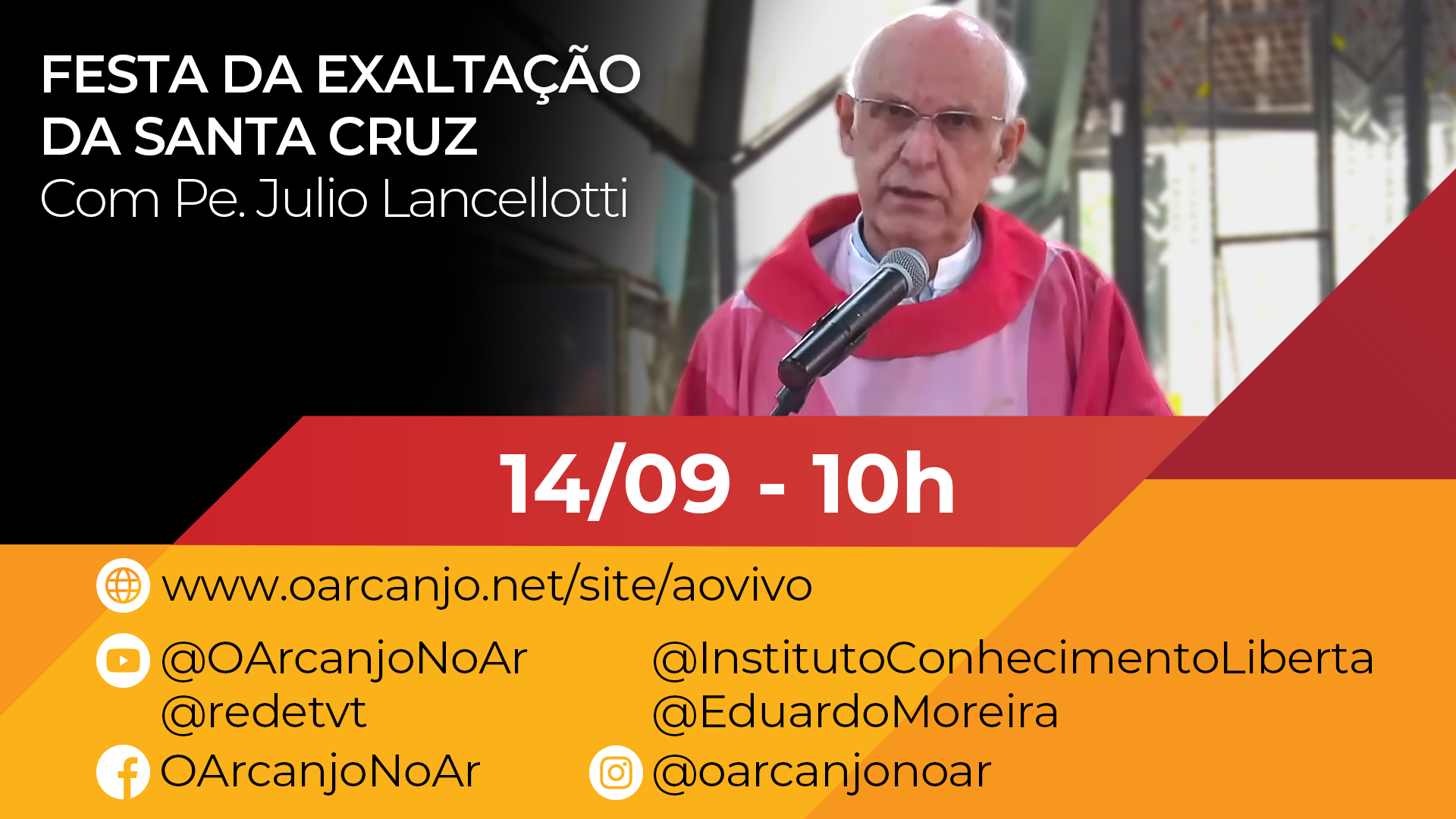 Festa da Exaltação da Santa Cruz – 14/09/2025