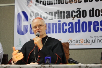 D. Odilo Scherer na Peregrinação dos Comunicadores