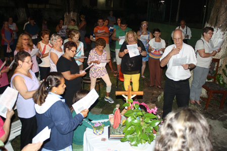 Oração a Nossa Senhora no IAPI