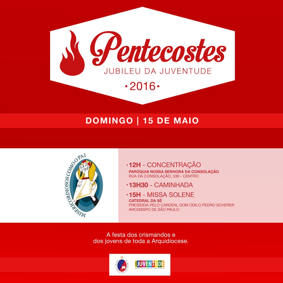 Missa de Pentecostes da Juventude