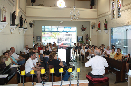 Preparação do Jubileu da paróquia e do pe. Júlio Preparação do Jubileu da paróquia e do pe. Júlio